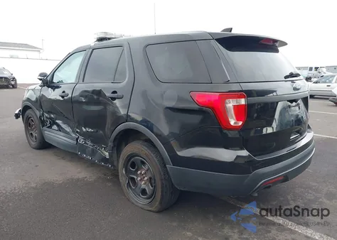 2017 Ford Explorer Police Interceptor from USA, damaged, VIN 1FM5K8AR8HGD93711